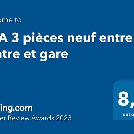 Ena 3 Pieces Neuf Entre Centre Et Gare Apartment Strasbourg Exterior photo
